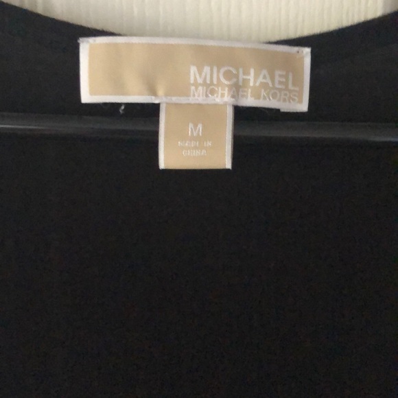 Michael Kors Black & Silver Rivets Tank Top - Picture 3 of 6